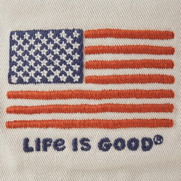 Life Is Good Adult Unisex Big Flag Bucket Hat