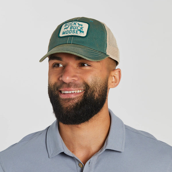 life is good Adult Unisex Buck Buck Moose Trucker