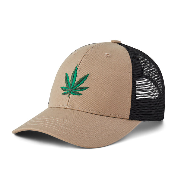 life is good Adult Unisex Cannabis Trucker