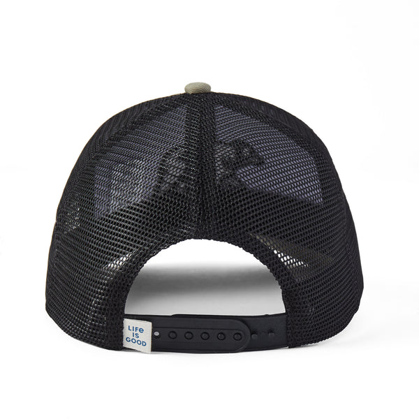 Life Is Good Adult Unisex Clean Bear Trucker