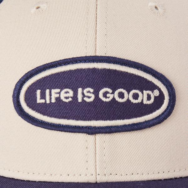 Life Is Good Adult Unisex Clean LIG Oval Trucker