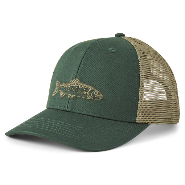 life is good Adult Unisex Crafty Trout Trucker