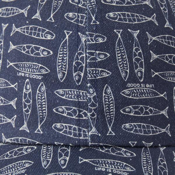 Life Is Good Adult Unisex Fish Pattern Chill Cap