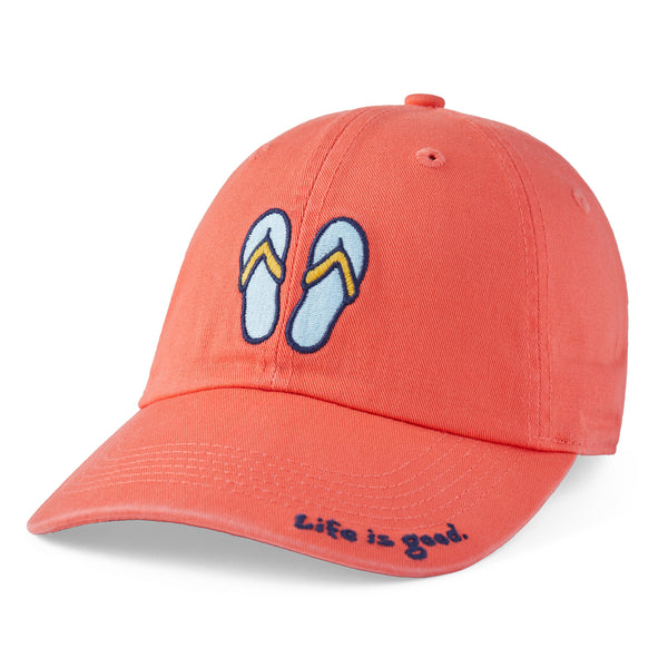 Life Is Good Adult Unisex Flip Flops Chill Cap