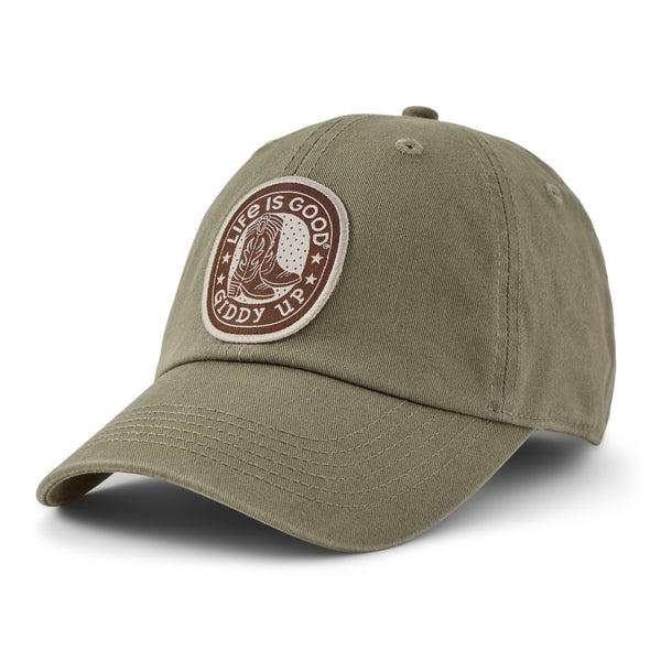 life is good Adult Unisex Giddy Up Patch Chill Cap
