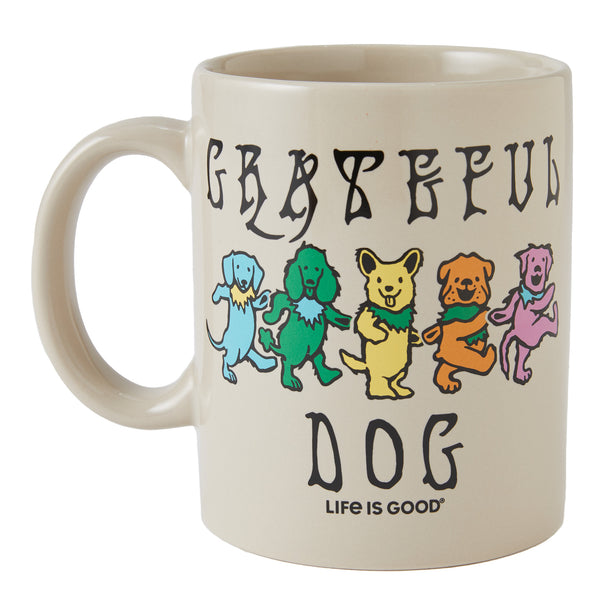 life is good Adult Unisex Grateful Dog Jake's Mug