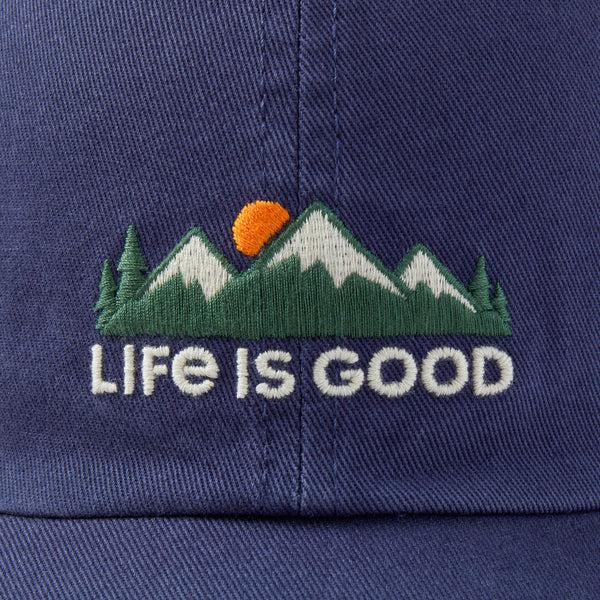 Life Is Good Adult Unisex LIG Mountains Chill Cap