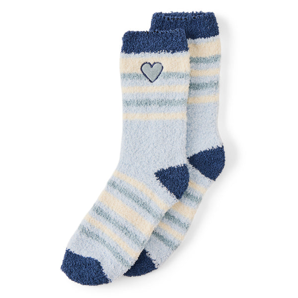 life is good Adult Unisex Mini Heart Snuggle Sock
