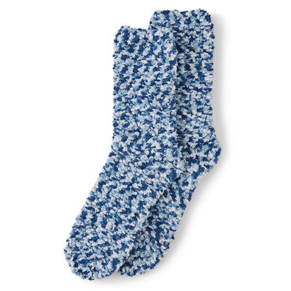 life is good Adult Unisex Smoky Blue Pom Pom Sock