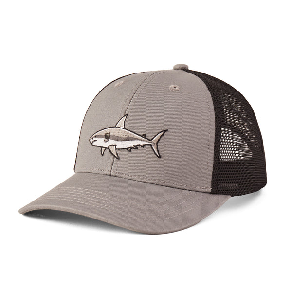 life is good Adult Unisex Swimming Shark Trucker