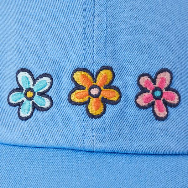 Life Is Good Adult Unisex Three Daisies Chill Cap