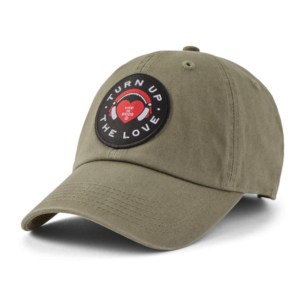 life is good Adult Unisex Turn Up Patch Chill Cap