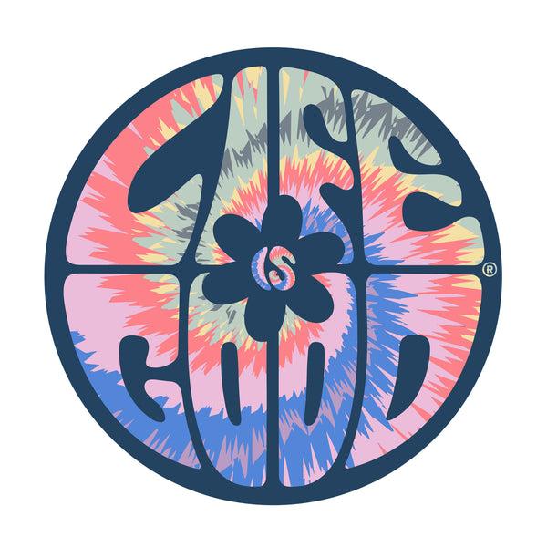 life is good Daisy Circle Tie Dye 4