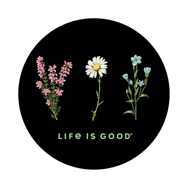 life is good Detailed Wildflowers 4