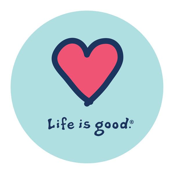 life is good Heart Vintage 4