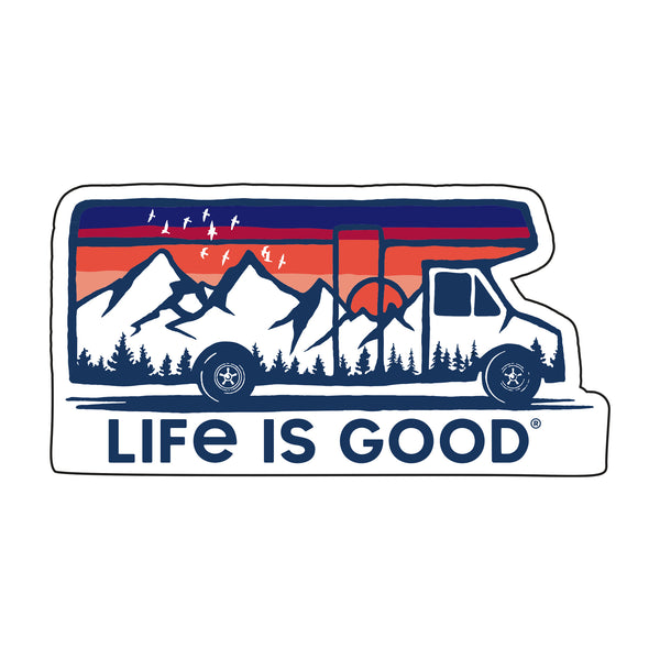 life is good Into The Great Wide Open Decal