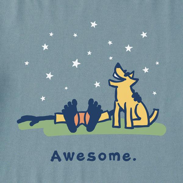 Life Is Good Kids Awesome Short Sleeve Crusher Tee