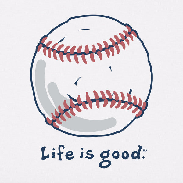 Life Is Good Kids Baseball Long Sleeve Crusher Tee