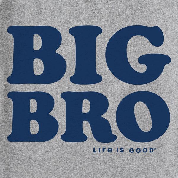 Life Is Good Kids Big Bro Long Sleeve Crusher Tee