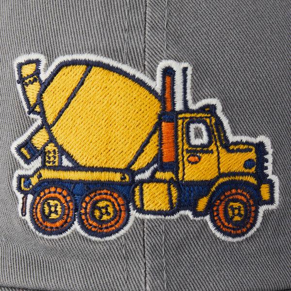 Life Is Good Kids Big Cement Mixer Kids Chill Cap