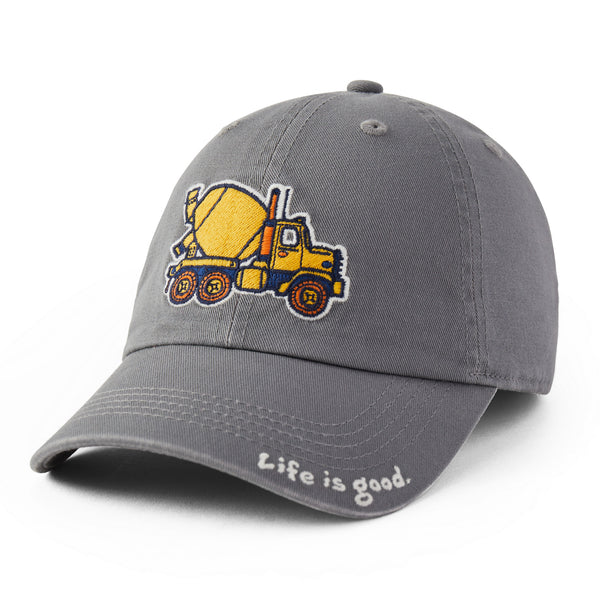 life is good Kids Big Cement Mixer Kids Chill Cap