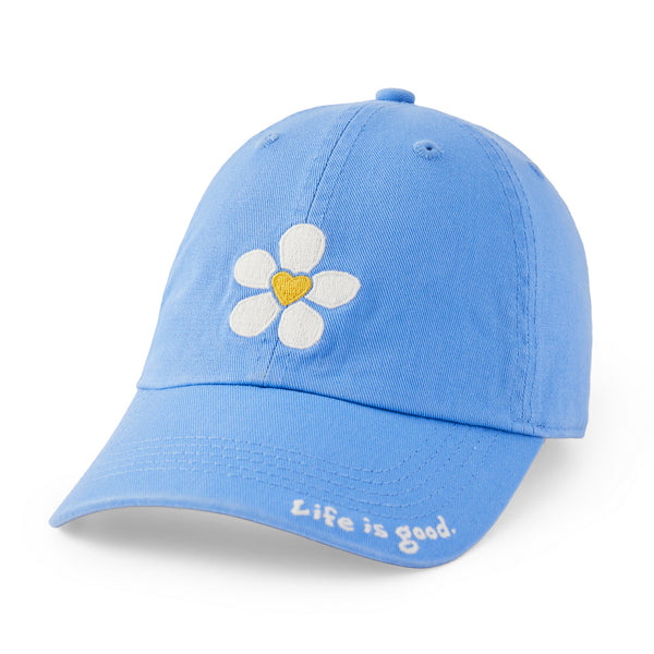 life is good Kids Bold Heart Flower Kids Chill Cap