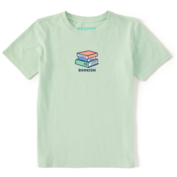 life is good Kids Bookish Short Sleeve Crusher Tee