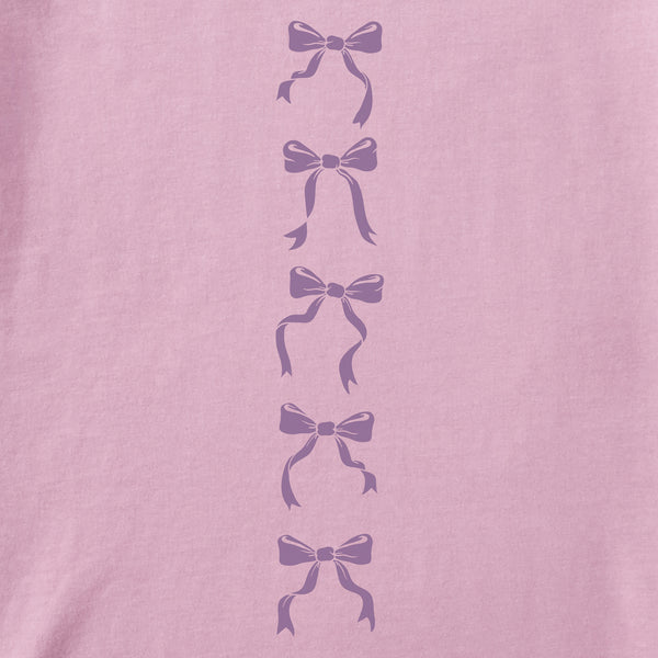 Life Is Good Kids Bows Long Sleeve Crusher Tee