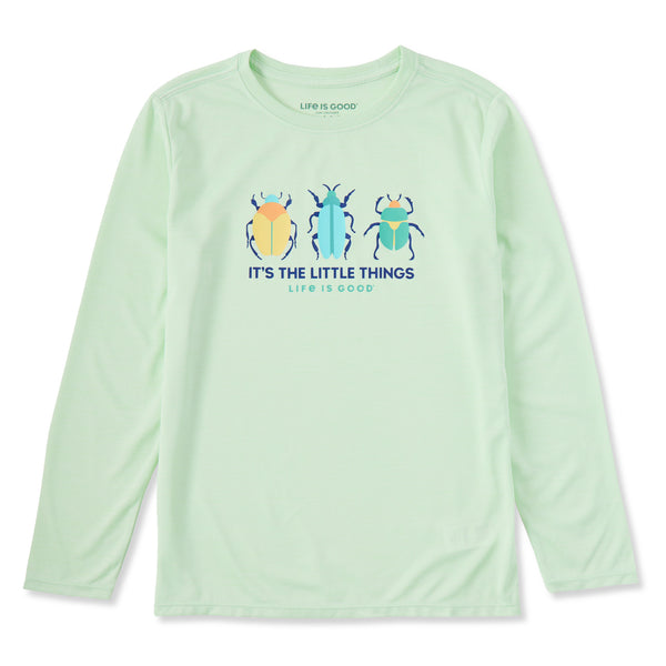 life is good Kids Long Sleeve Sun Crusher Tee