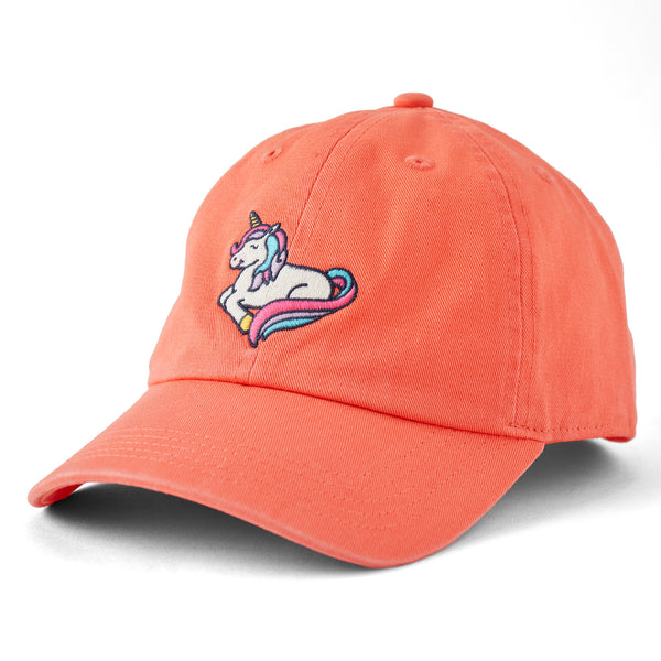 life is good Kids Lounging Unicorn Kids Chill Cap