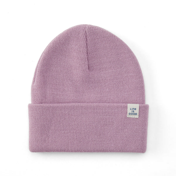 life is good Kids Solid Kids Cuff Beanie