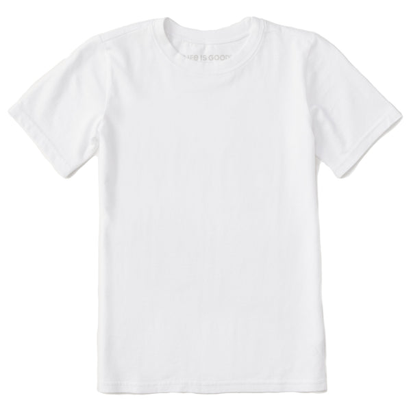 life is good Kids Solid Short Sleeve Crusher Tee
