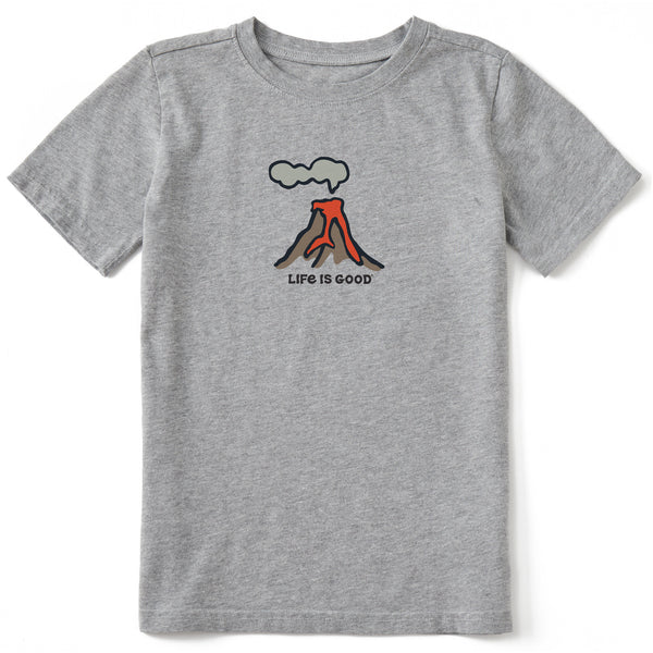 life is good Kids Volcano Short Sleeve Crusher Tee