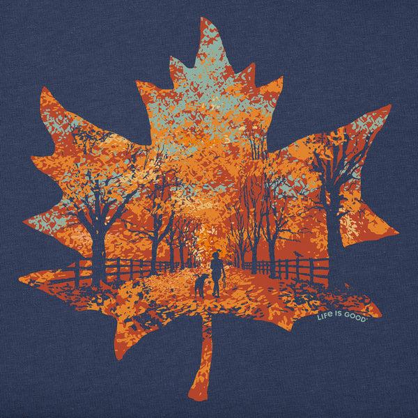 life is good Leaf Your Worries Behind