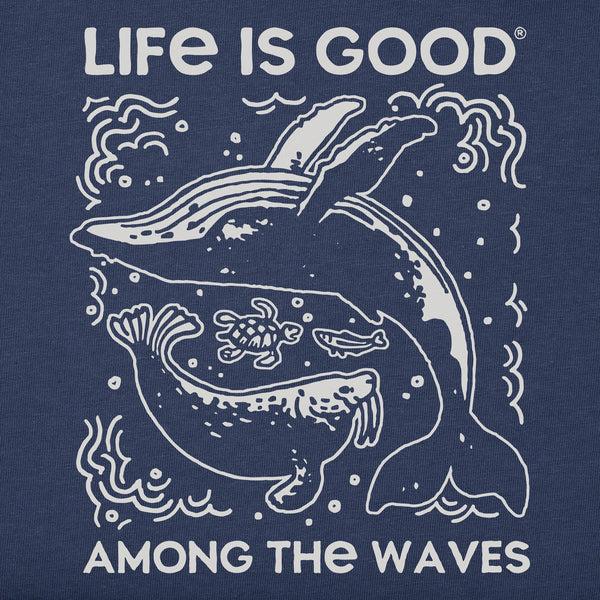 life is good Life is Good Among the Waves Whale