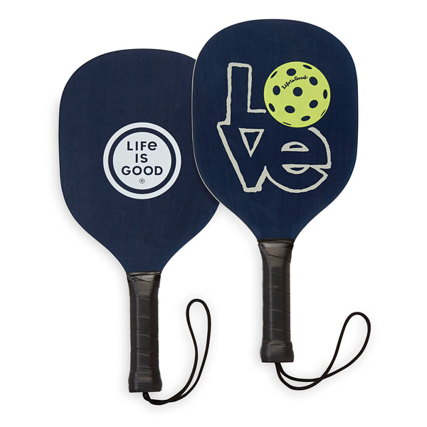 Life Is Good Life Is Good Love Pickleball Set
