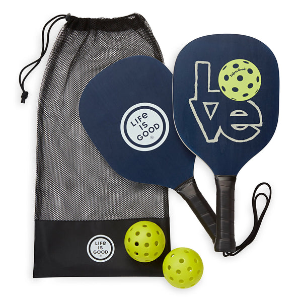 life is good Life is Good Love Pickleball set