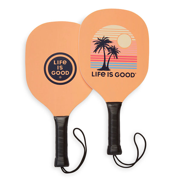 Life Is Good Life Is Good Sunset Pickleball Set