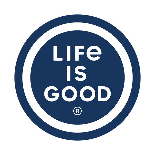 life is good LIG Coin Window Decal