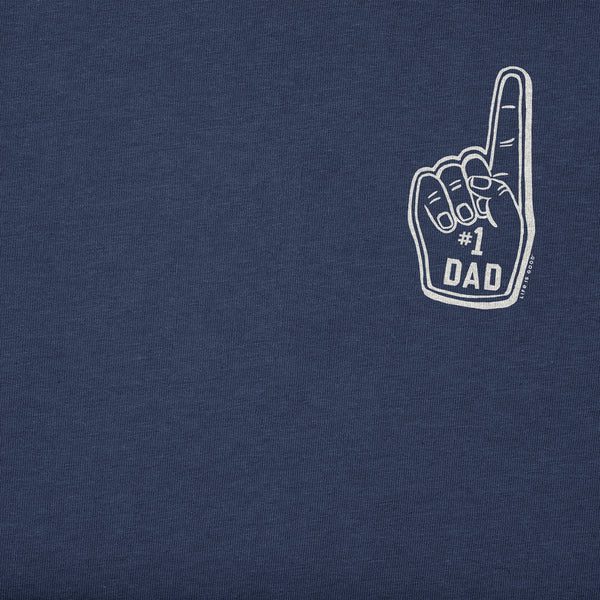 Life Is Good Men's #1 Dad Short Sleeve Tee