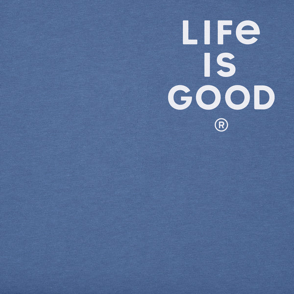 Life Is Good Men's Acadia Compass Short Sleeve Tee