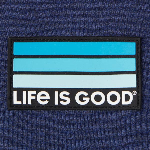Life Is Good Men's Active Quarter-Zip Pullover
