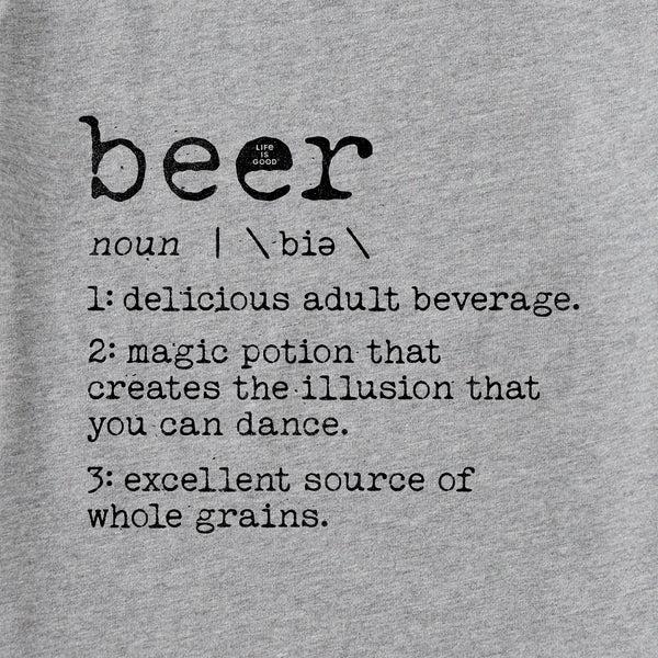 Life Is Good Men's Beer Defined Short Sleeve Tee
