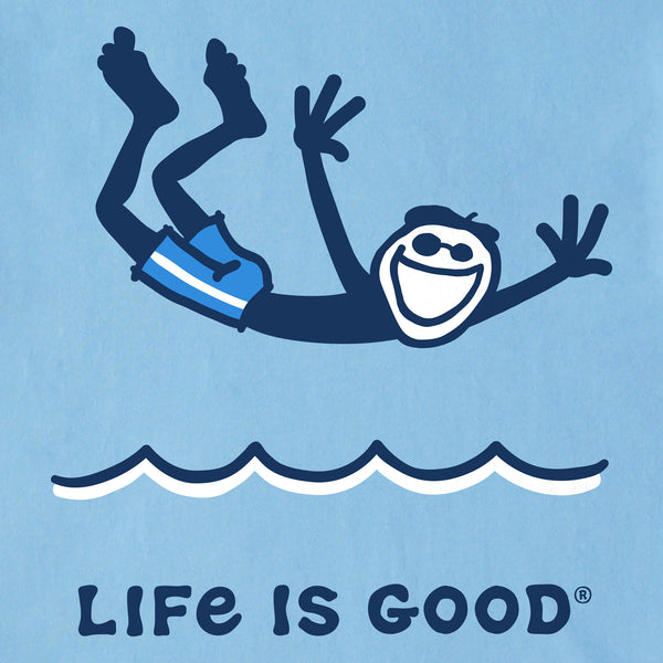 Life Is Good Men's Big Kid Short Sleeve Tee