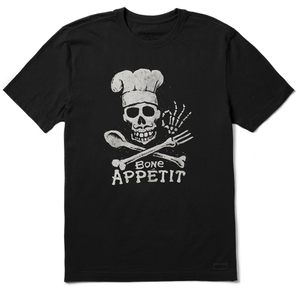 life is good Men's Bone Appetit Short Sleeve Tee