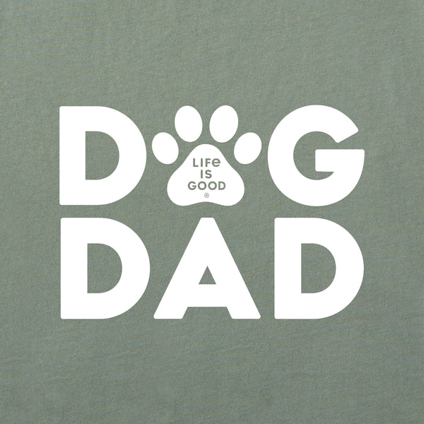 Life Is Good Men's Dog Dad Short Sleeve Tee