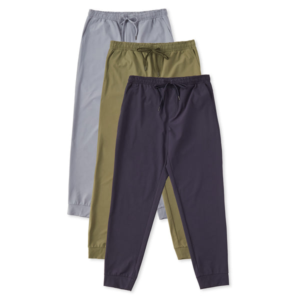 life is good Men's Everyday Jogger 3-Pack- Multi