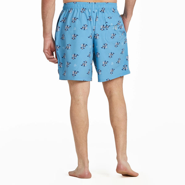 Life Is Good Men's Jake Adirondack Swim Trunk
