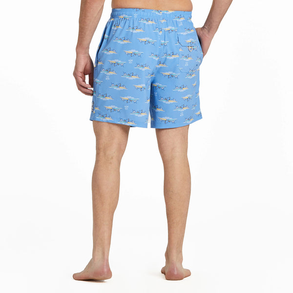 Life Is Good Men's Jake Boating Swim Trunk