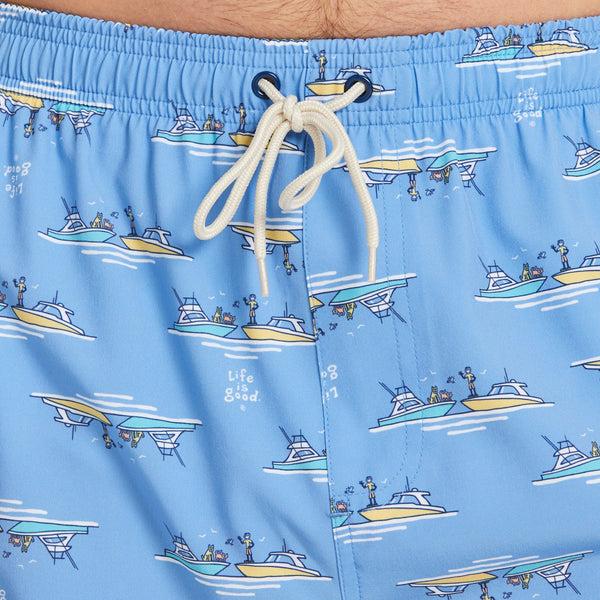 Life Is Good Men's Jake Boating Swim Trunk